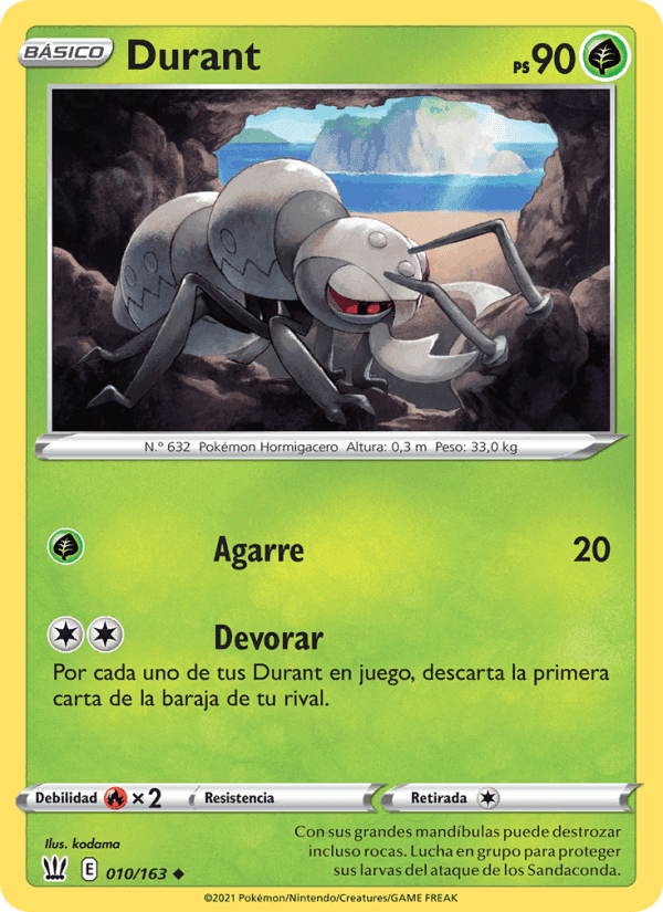 Durant, card 10 from Estilos de Combate