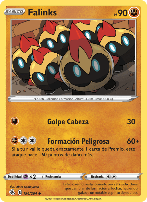 Falinks, card 154 from Golpe Fusión