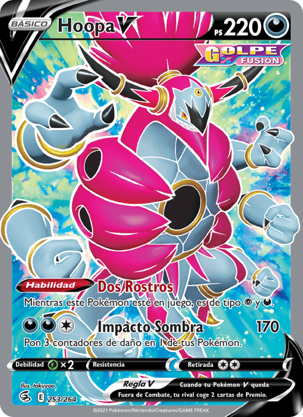 Hoopa V, card 253 from Golpe Fusión
