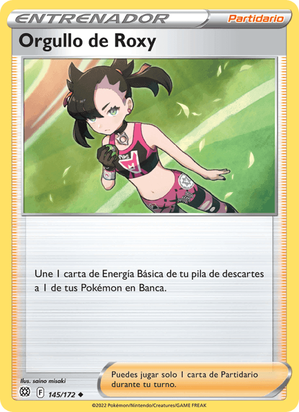Orgullo de Roxy, card 145 from Astros Brillantes