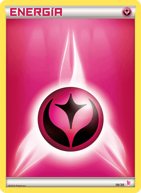 Energía Hada, carta 18 di Kit de Entrenador XY (Pikachu Enmascarada)