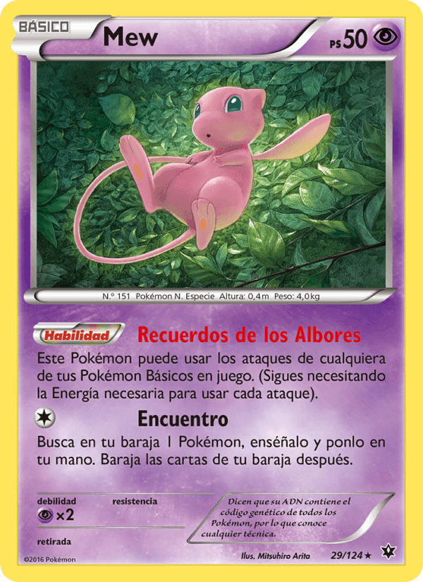 Mew, carta 29 de Destinos Enfrentados
