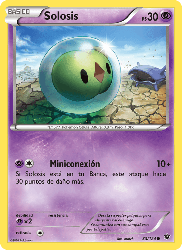 Solosis, carta 33 de Destinos Enfrentados