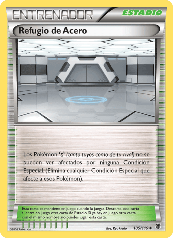 Refugio de Acero, card 105 from Fuerzas Fantasmales