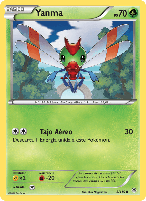 Yanma, carte 3 de Fuerzas Fantasmales