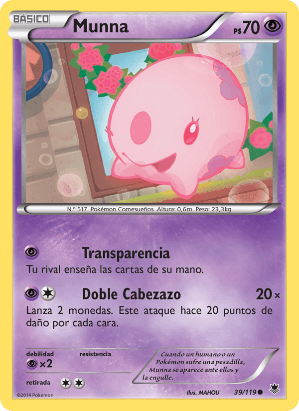 Munna, carte 39 de Fuerzas Fantasmales