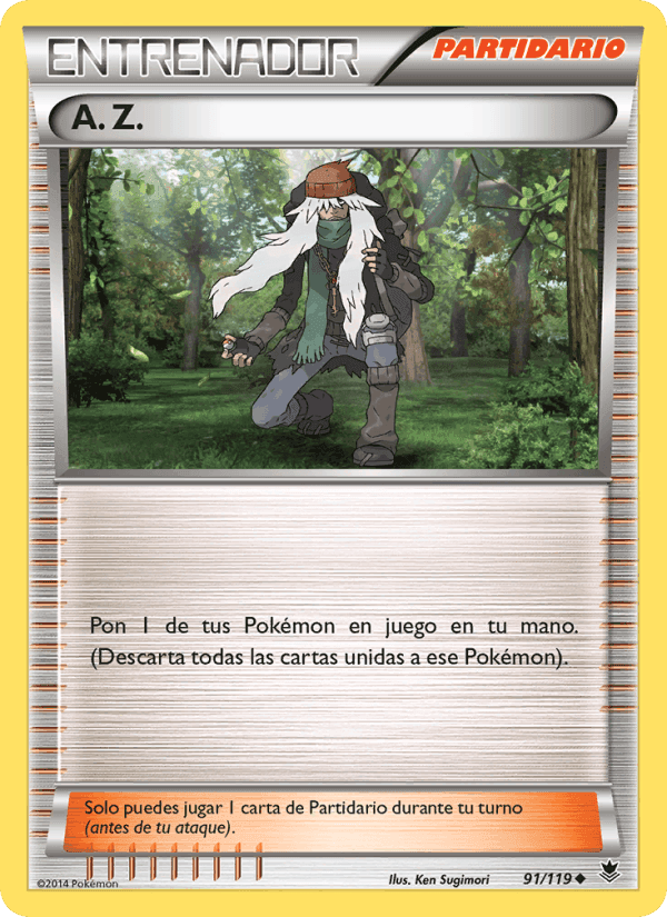 A. Z., card 91 from Fuerzas Fantasmales