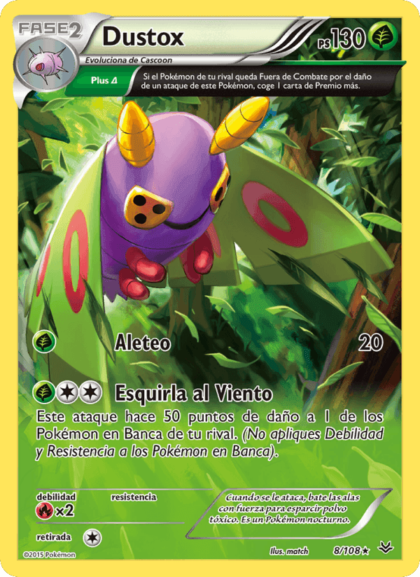 Dustox, carta 8 de Cielos Rugientes