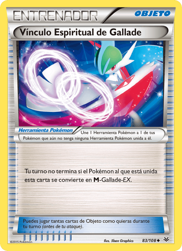 Vínculo Espiritual de Gallade, card 83 from Cielos Rugientes