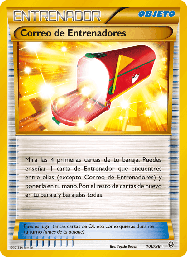 Correo de Entrenadores, carte 100 de Antiguos Orígenes