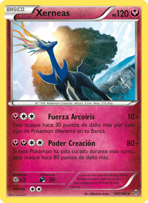 Xerneas, carta 107 di Turbo Impulso