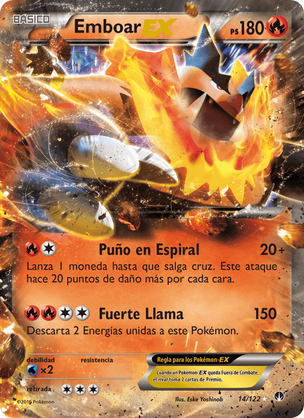 Emboar EX, carta 14 de TURBOLímite