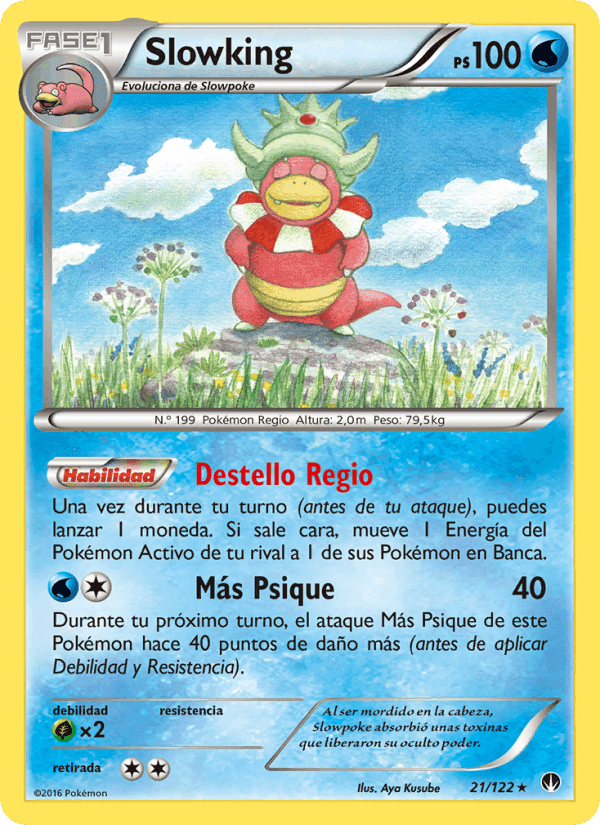 Slowking, carta 21 de TURBOLímite