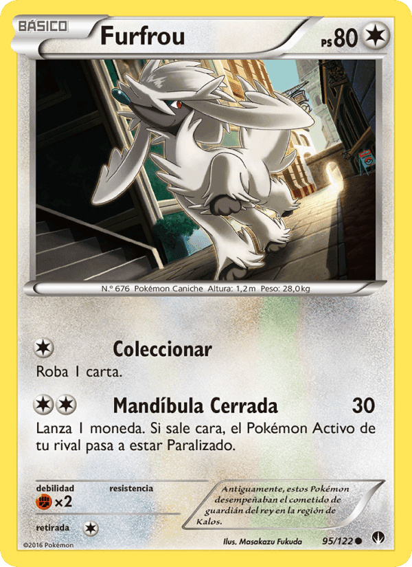 Furfrou, card 95 from TURBOLímite