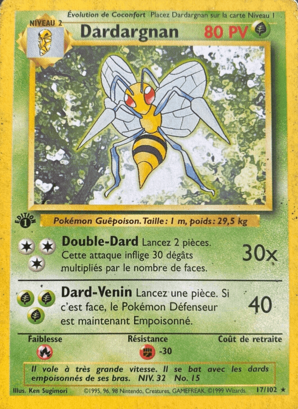 Dardargnan, carta 17 de Set de Base