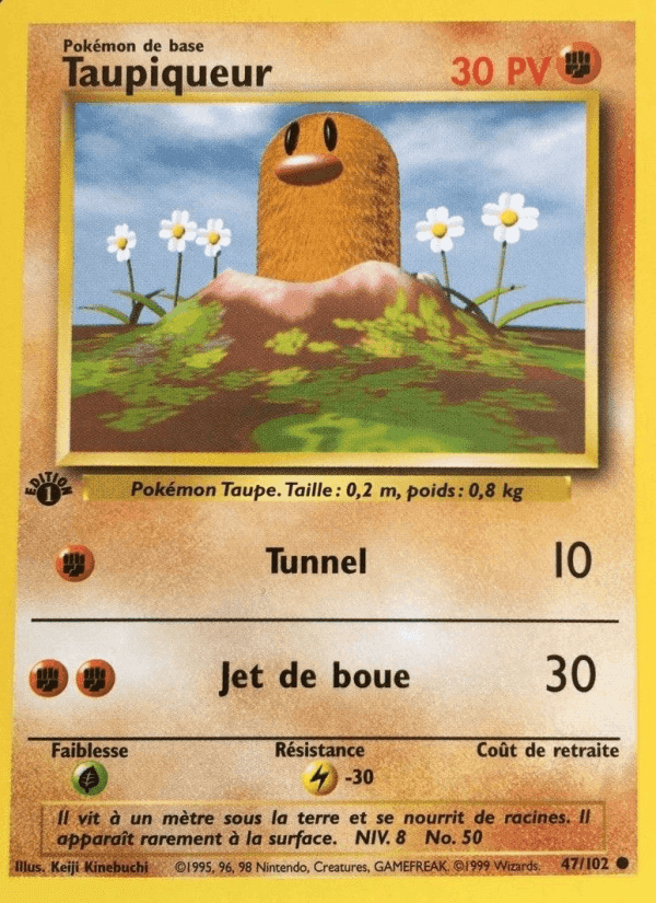 Taupiqueur, carte 47 de Set de Base