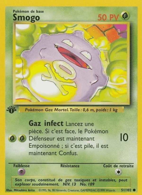 Smogo, carte 51 de Set de Base