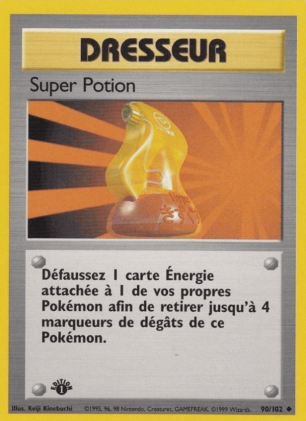 Super Potion, card 90 from Set de Base