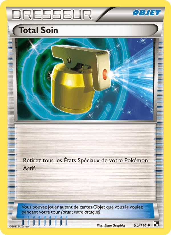 Total Soin, card 95 from Noir & Blanc