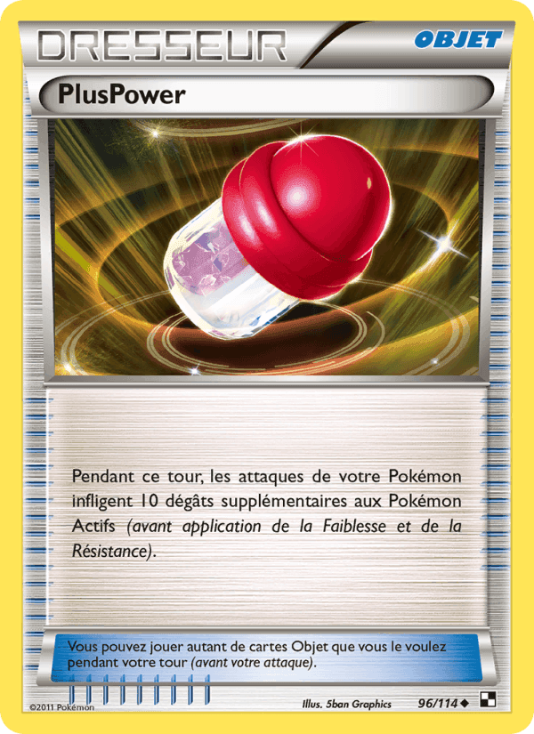 PlusPower, carte 96 de Noir & Blanc