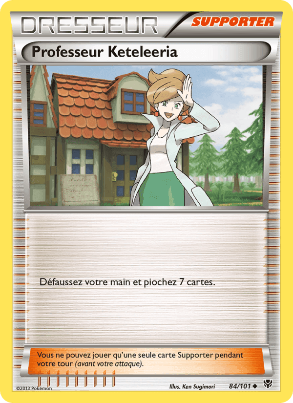 Professeur Keteleeria, card 84 from Explosion Plasma