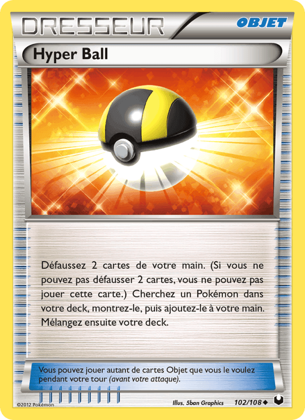 Hyper Ball, card 102 from Explorateurs Obscurs