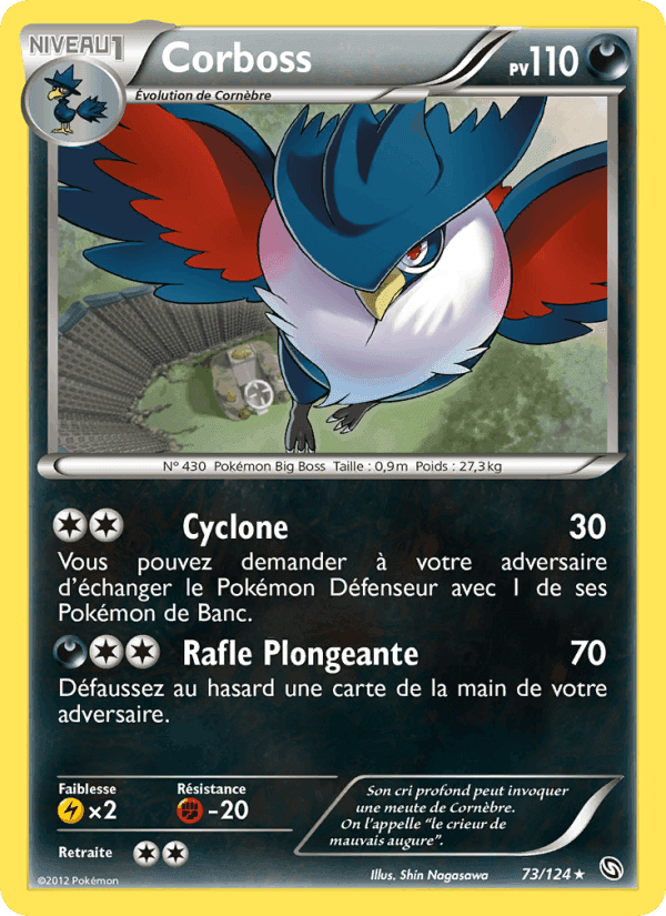 Corboss, carte 73 de Dragons Éxaltés