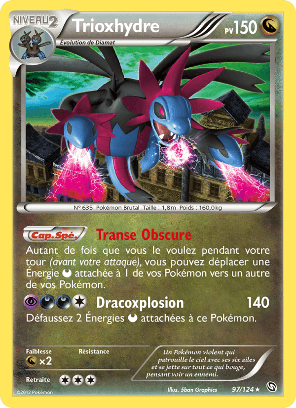 Trioxhydre, carte 97 de Dragons Éxaltés