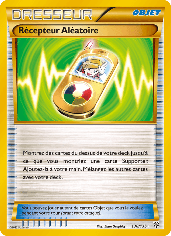 Récepteur Aléatoire, card 138 from Tempète Plasma