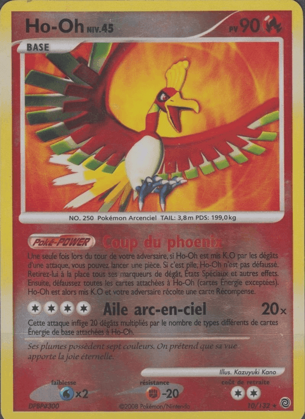 Ho-Oh, carta 10 de Merveilles Secrètes
