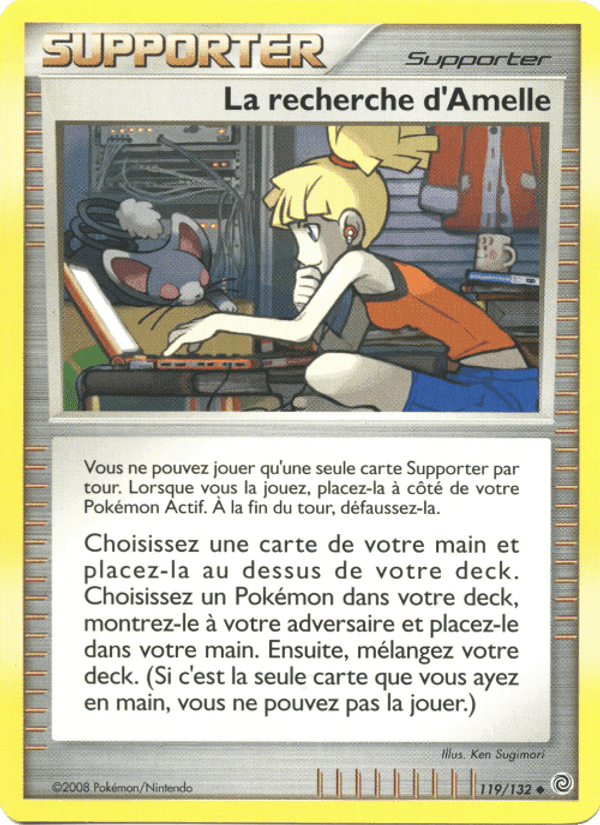 La recherche d'Amelle, carte 119 de Merveilles Secrètes