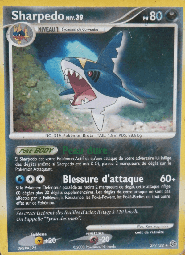 Sharpedo, carte 37 de Merveilles Secrètes