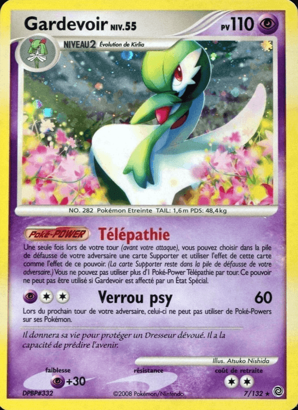 Gardevoir, carta 7 de Merveilles Secrètes