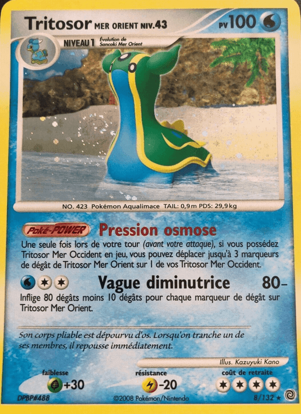 Tritosor Mer Orient, carta 8 de Merveilles Secrètes
