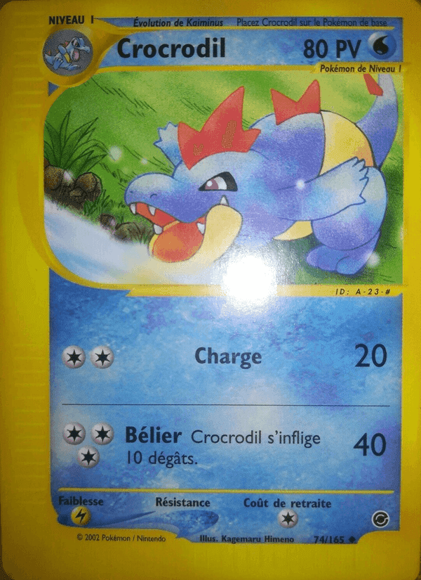 Crocrodil, card 74 from Expedition