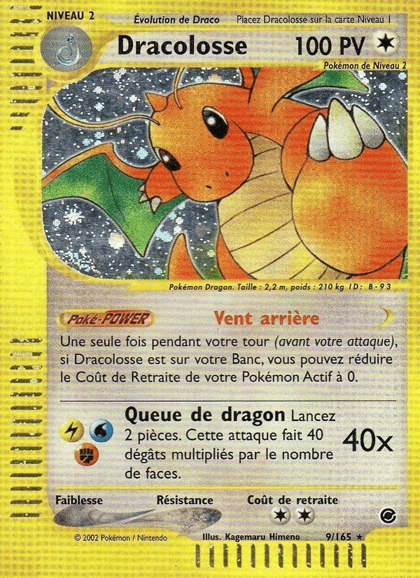 Dracolosse, carte 9 de Expedition