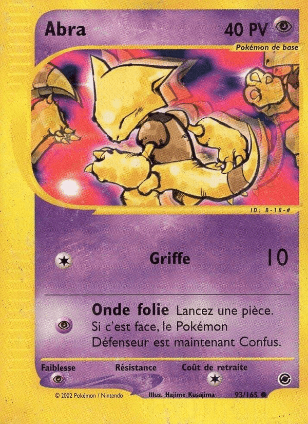 Abra, card 93 from Expedition