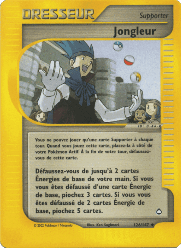 Jongleur, card 126 from Aquapolis