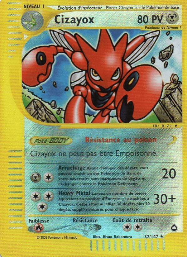 Cizayox, carta 32 di Aquapolis