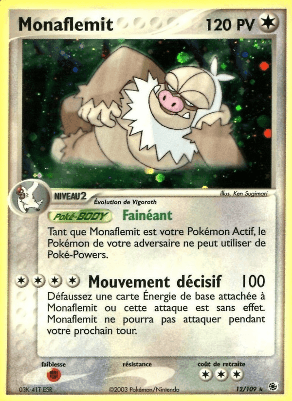 Monaflèmit, carte 12 de EX Rubis & Saphir