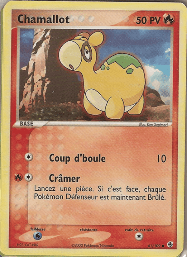 Chamallot, carte 61 de EX Rubis & Saphir