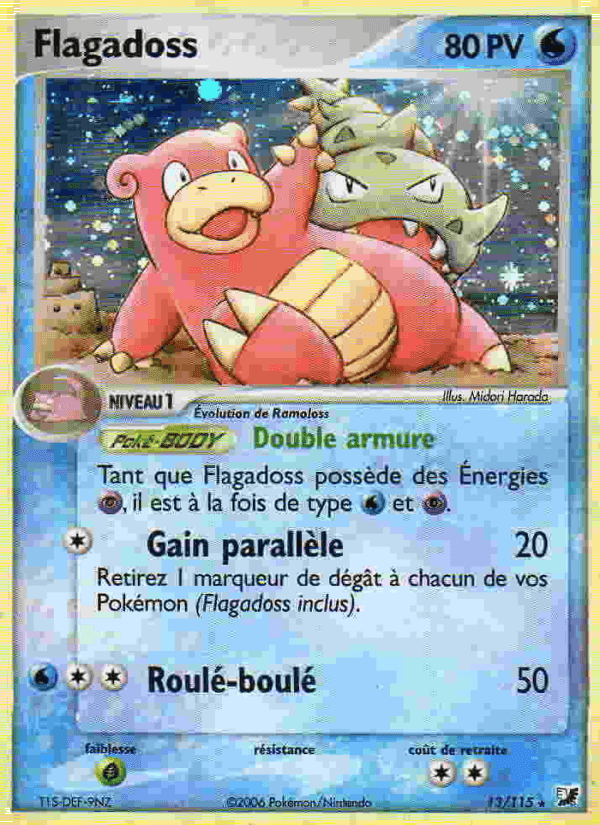 Flagadoss, carta 13 de EX Forces Cachées