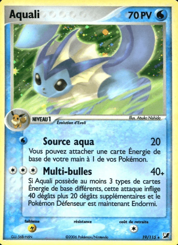 Aquali, carta 19 de EX Forces Cachées