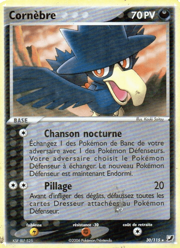 Cornèbre, carte 30 de EX Forces Cachées