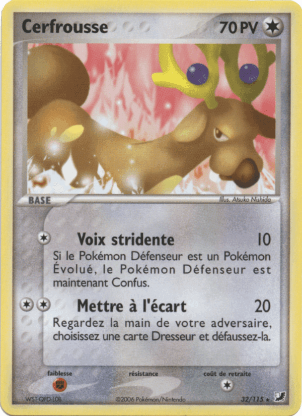 Cerfrousse, carta 32 de EX Forces Cachées