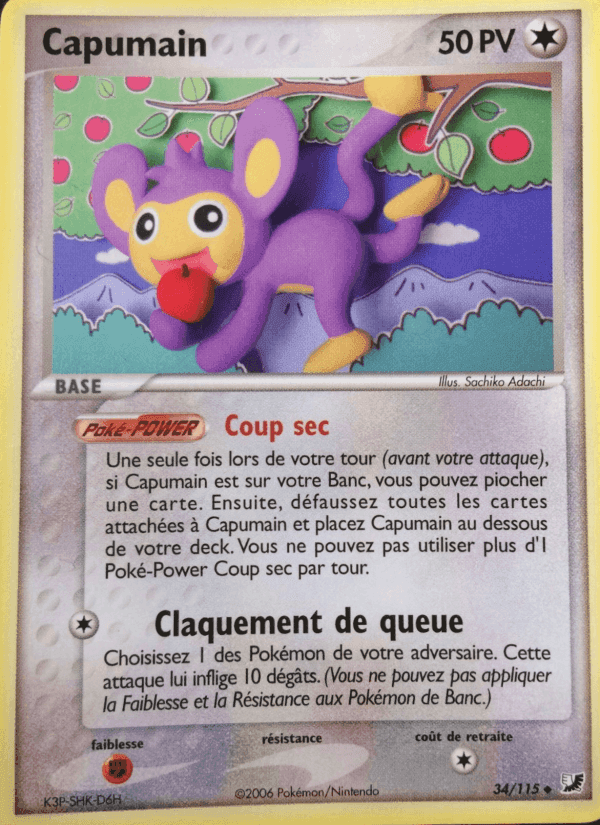 Capumain, carta 34 de EX Forces Cachées