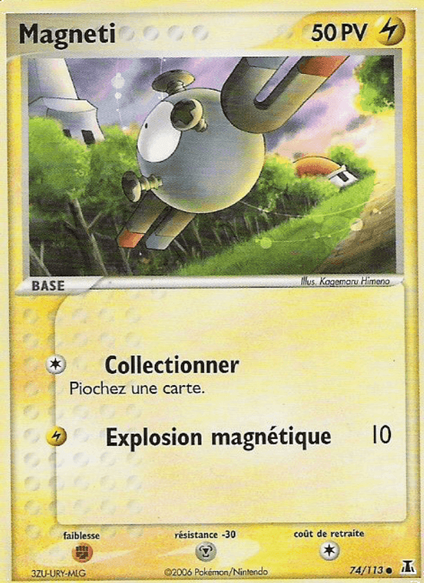 Magnéti, carte 74 de EX Espèces Delta