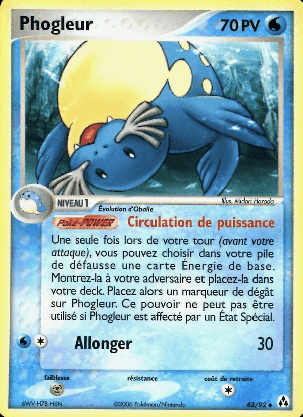 Phogleur, carte 43 de EX Créateurs de légendes