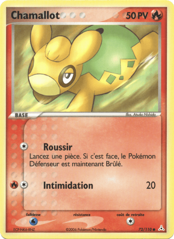 Chamallot, card 72 from EX Fantômes Holon