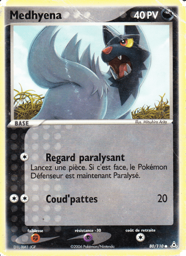 Medhyena, carte 80 de EX Fantômes Holon